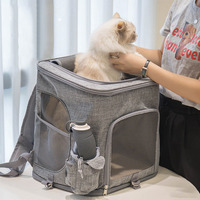 Sac de transport pour chat et petit chien, pliable, respirant, sac à main et sac à bandoulière, fourni directement par l'usine