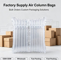 Sac à colonnes d'air gonflable anti-dommage pour emballage rapide e-commerce, coussin de remplissage pour écrans de moniteur de bureau de toutes tailles