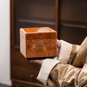 Coffret de présentation artisanal pour tasse à <span class=keywords><strong>thé</strong></span> individuelle avec couvercle, idéal pour offrir en cadeau de luxe, solution de boîte à souvenirs en <span class=keywords><strong>bois</strong></span> haut de gamme personnalisable - Product Image 4