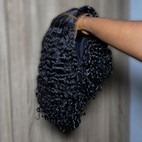 Perruques frontales sans colle de 8 pouces en cheveux humains, pré-épilées, prêtes à porter, cheveux vietnamiens, perruques de luxe bouclées profondes, dentelle pré-coupée birmane