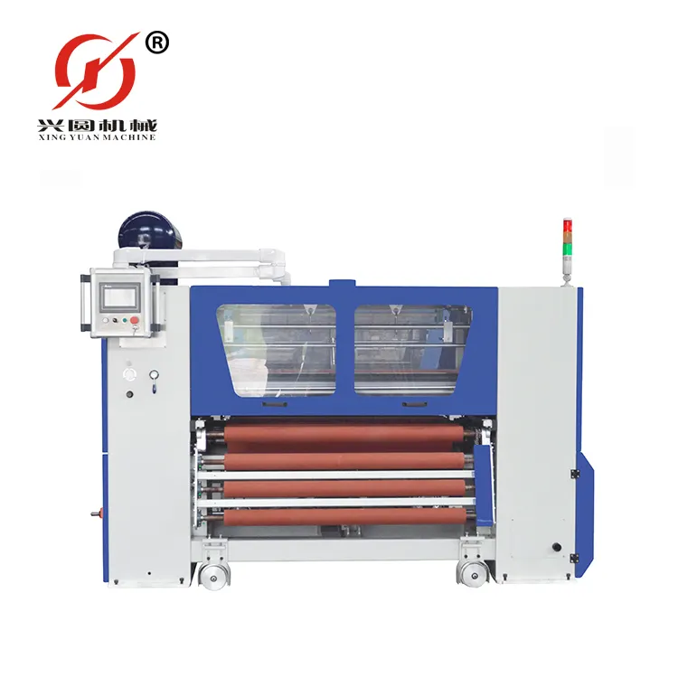 Linea di produzione della macchina di laminazione Xingyuan PUR con Film in PP/PVC/PET/PETG per un alto effetto lucido e opaco della pelle del bambino