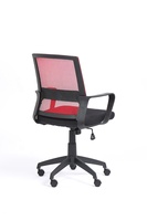 Chaise de bureau pivotante à hauteur réglable en maille, design contemporain, avec support lombaire, idéale pour la maison, le salon et la chambre, directement de l'usine