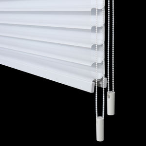 Stores de fenêtre ZSTARR avec cantonnière Tipiace, stores enrouleurs manuels à <span class=keywords><strong>double</strong></span> couche, stores sans cordon, stores enrouleurs jour et nuit - Product Image 4