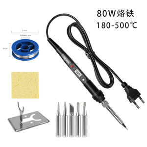 Mini Pistola de Soldar 110V 220V, Kit de Herramientas de Pluma Digital para Soldar y Grabar en Madera, Cautín Eléctrico - Product Image 2