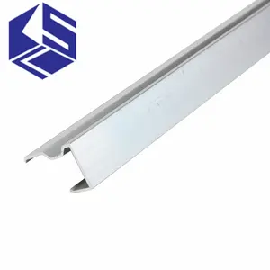 Aluminum alloy wall panel decorative lines Metal I-angle integrated panel Wood veneer U-shaped closing edge strip