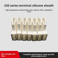 Manchons en silicone de type drapeau 63 mm Série 250, résistants aux hautes températures, isolants et ignifuges, Modèle Cz031 Foshan