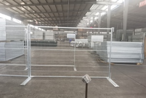 Panneau de clôture temporaire galvanisé à chaud, grillage soudé, barrière de sécurité pour chantier de construction - Product Image 6