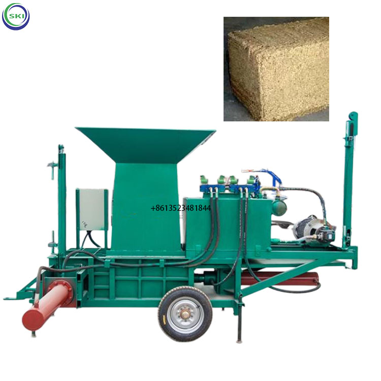 Горизонтальный Упаковочный станок для бритья древесины, пресс-подборщик для рисовой шелухи, цена на пресс-подборщик для квадратных пресс-подборщиков, сельскохозяйственная техника