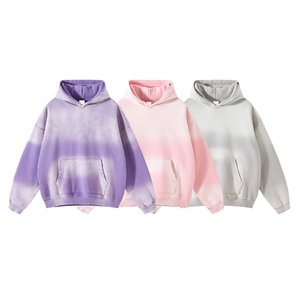 เสื้อฮู้ดดี้ Kingsen คุณภาพสูง ลุคซักฟอกแบบไล่เฉดสี สำหรับฤดูหนาว ทรงหลวม ใส่ได้ทั้งชายและหญิง เนื้อผ้าหนา เสื้อสเวตเชิ้ตแบบเรียบ เสื้อกีฬา - Product Image 5