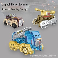 Fidget Spinner-ähnlicher Roboter-Roboterhund mit rotierendem Schwert, Militärfahrzeug-Panzer-Dinosaurier-Spielzeug, Fidget Spinner Modell 268-42
