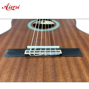 <span class=keywords><strong>Guitarra</strong></span> Clásica de Cuerpo de Caoba Brillante de Marca Aiersi, Marca Personalizada, Cuerdas de Nailon Vintage, Instrumento Musical Hecho a Mano, <span class=keywords><strong>Precio</strong></span> Bajo - Product Image 4