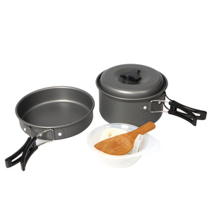 <span class=keywords><strong>Set</strong></span> di Pentole da Picnic per 1-2 Persone, <span class=keywords><strong>Set</strong></span> Portatile Combinato DS200, <span class=keywords><strong>Set</strong></span> di Pentole da Campeggio - Product Image 2
