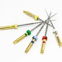 SOCO dentaire 6 pièces/boîte Instruments de canal radiculaire en titane Nickel traité thermiquement limes rotatives supérieures Endodontie Super Force de coupe