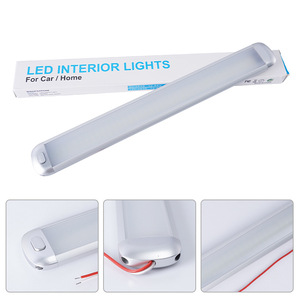 120 <b>LEDs</b> Super Bright DC 12V 5W <b>Bar</b> Style Ultra Slim Vehicle Interior <b>Lights</b> Universal Truck RV Campervan Caravan - Product Image 2