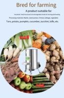 Coupe-légumes multifonctionnel en acier inoxydable de vente directe d'usine adapté au broyage d'aliments pour poulet canard et oie
