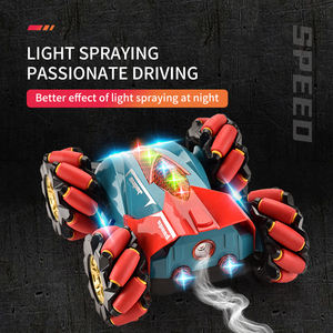 HW TOYS 2.4G 21CH Voiture télécommandée RC 1/16 avec pulvérisation, détection, endurance, musique, lumière, cascade et drift - Product Image 5