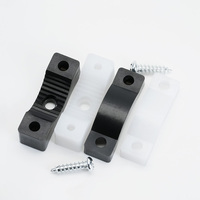 Serre-câble robuste en nylon à deux boulons, pince de fixation pour câbles, support de conduit en plastique pour armoire électrique