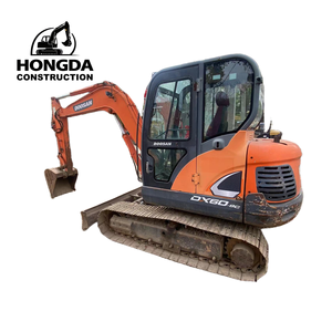 Hecho en Corea USADO DOOSAN DX 60-9C Excavadora hidráulica sobre orugas Alta calidad Perfecto estado Venta caliente - Product Image 1