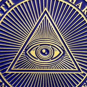 Blue Lodge Pièce maçonnique All Seeing Eye Franc-maçon Maître Fraternité Accessoires Cadeaux Pièce - Product Image 4