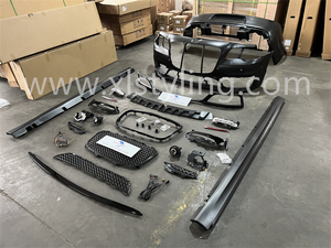 Conversion SRT pare-chocs avant de voiture avec feux de jour, phares antibrouillard, panneaux latéraux, kit de carrosserie pour CHRYSLER 300C 2012-2023 - Product Image 2