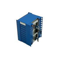 Coffret de distribution principal MDF 128 modules de test 100 modules de sécurité Pièces télécom Bloc de terminaison latéral pour câbles Équipement fibre optique