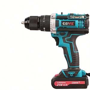 Taladro Eléctrico Inalámbrico <span class=keywords><strong>a</strong></span> <span class=keywords><strong>Precio</strong></span> de Fábrica, <span class=keywords><strong>Destornillador</strong></span> de Baterí<span class=keywords><strong>a</strong></span> de Iones de Litio con Motor de Escobillas, Martillo Percutor para Uso Doméstico - Product Image 1