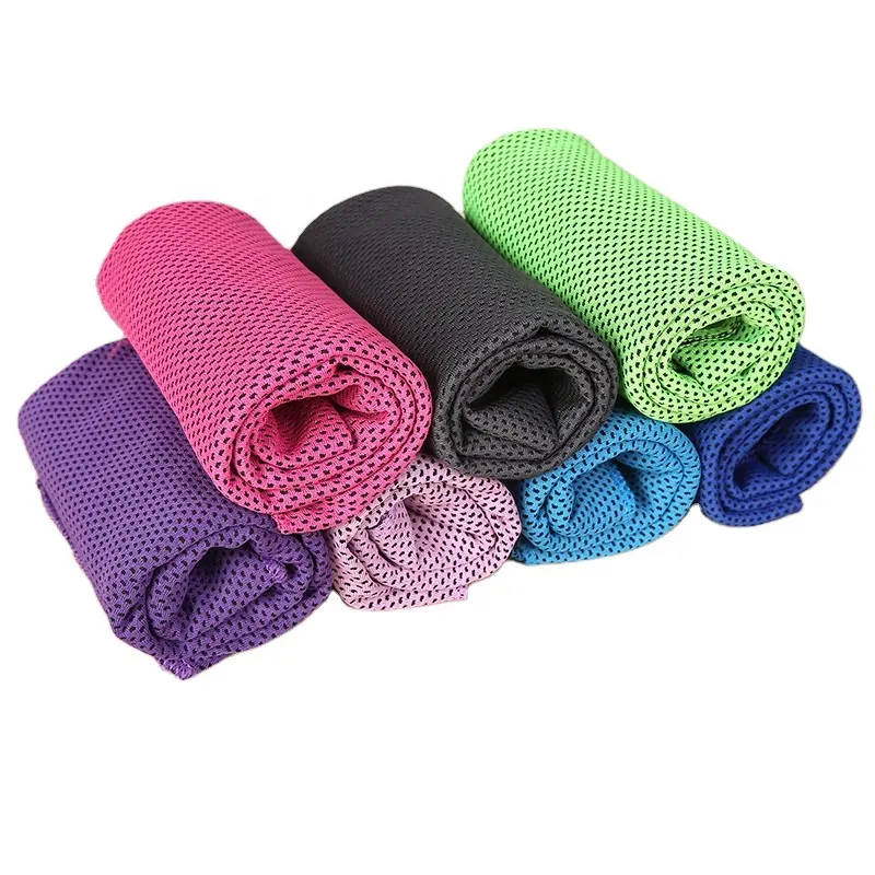Cool Toalha Novo Gelo Frio During Running Jogging Gym Chilly Pad Instant Cooling Outdoor Sports Towel
