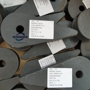 Piezas X C M <span class=keywords><strong>G</strong></span> 380901118 Dientes de Cucharón para Motoniveladora GR165 - Product Image 2