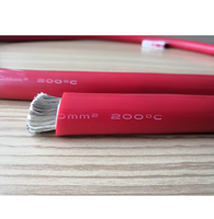Fil de silicone flexible 4AWG 6AWG 8AWG 10AWG 12AWG 14AWG 16AWG 18AWG 200C Câble haute température pour drone, batterie au lithium, robot