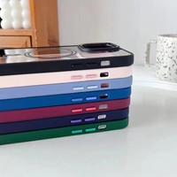 Nouveau design fort magnétique Transparent clair étui magnétique sans fil étui de charge pour iphone 13 Pro Max 14 Pro max 15 Por max
