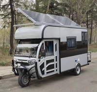 VR Tricycle Électrique Multifonctionnel pour Voyage des Aînés : Caravane, Camping-car, Mini-VR