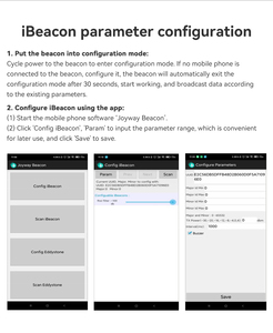 Joyway quảng cáo đèn hiệu nhỏ etiqueta mini không dây cấu hình ibeacon tag sản phẩm cho theo dõi tài sản - Product Image 5