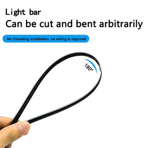 Universele Veranderende Kleur LED Auto-interieur Sfeerverlichting APP Dubbele Besturing Geen-afschakelbare Bedrading - Product Image 3