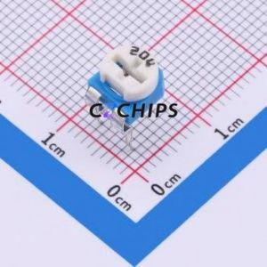 RM065-204ตัวต้านทาน/โพเทนชิออมิเตอร์แบบปรับได้ (200K) ตัวต้านทานผ่านรู (THT) ตัวต้านทาน200Kohm 25% 100mW - Product Image 1