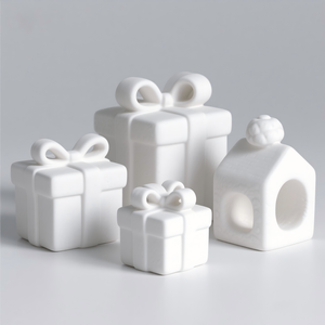 Figura de Porcelana en Caja de Regalo Lista <span class=keywords><strong>para</strong></span> Pintar. Cerámica 3D sin Esmaltar, un Lienzo en Blanco que Guarda la Sorpresa de <span class=keywords><strong>tu</strong></span> Creación - Product Image 1