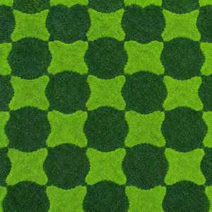 Dalles de gazon artificiel emboîtables, tapis hexagonaux verts, installation facile pour l'aménagement paysager extérieur - Product Image 4