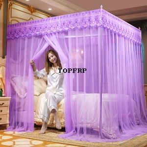 Mosquitero Familiar de 1.5m, 1.8m, 2m, Autoensamblable, Tipo Palacio, con Tres Puertas Abatibles - Product Image 3