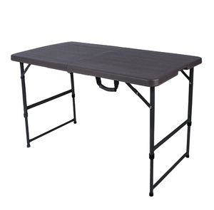 4FT Fold in Half <strong>Table</strong> Events, for <strong>Card</strong>, Strong and Useful <strong>Folding</strong> Hotel <strong>Table</strong> for Conference Garden Party - Product Image 3