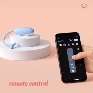 Vibrador de masaje femenino de ballena pequeña Control remoto inalámbrico Silicona + ABS Productos eróticos pequeños y convenientes para adultos - Product Image 4