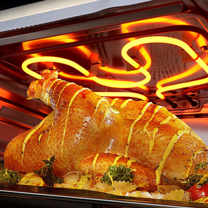 Horno de Vapor Combinado Integrado de 60L con Control Táctil, Horno Eléctrico Inteligente 3 en 1, Interior de Acero Inoxidable para Cocina Moderna - Product Image 6