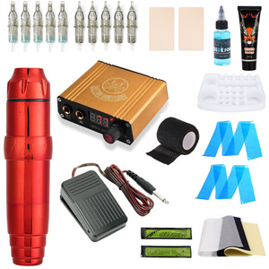 Ghostax Body Permanent Machine Tattoo Set <span class=keywords><strong>Kit</strong></span> <span class=keywords><strong>De</strong></span> Maquina <span class=keywords><strong>De</strong></span> Tatuaje Kits <span class=keywords><strong>De</strong></span> Tatuaje Baratos - Product Image 2