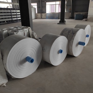 Rotolo <span class=keywords><strong>di</strong></span> <span class=keywords><strong>Sacchi</strong></span> in Polipropilene Bianco PP Tessuto a Basso Costo per Riso - Product Image 3