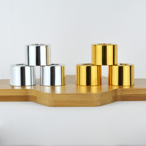 custom 20mm gold silver Color <strong>caps</strong> Fashion Wholesale golden <strong>caps</strong> and droppers for essential oil bottles - Product Image 5