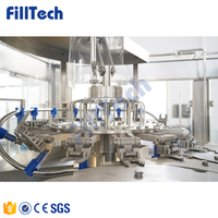 Ligne de production automatique d'eau machine de remplissage et de scellage ligne de production faisant la Machine petite entreprise