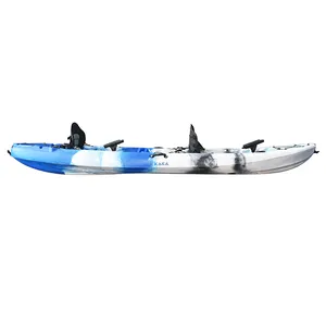 Rays2 + 1-águila ponton banana mar 2 Persona pedal kayak inflable flotador pequeño barco de aluminio pontones para barco pontón