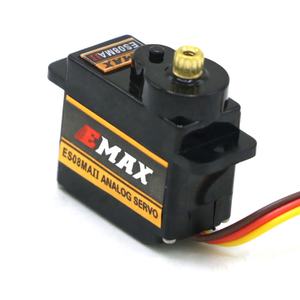 CSKY <span class=keywords><strong>EMAX</strong></span> <span class=keywords><strong>ES08MA</strong></span> <span class=keywords><strong>II</strong></span> 12g Mini Servo analogique à engrenages en métal pour RC voiture bateau hélicoptère avion jouet pièces - Product Image 3