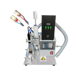 Semi-Automatic Electric Induction USB Data Cable Soldering Machine Foot-Operated Spot Welding Head Cable Manufacturing Equipment