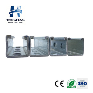 Good Quality HDG Galvanized Stainless Steel C Channel Structural Strut Slotted Channel for Solar Panel Mounting <b>Bracket</b> - Product Image 1