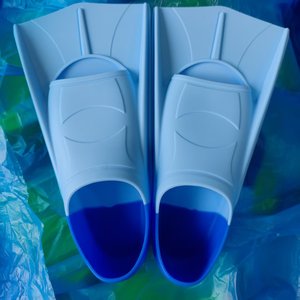 Custom Comfortable Silicone Diving Flippers XXXS Adult Swimming Training Fins Durable Professional Swim Gear - Product Image 1
