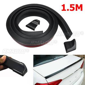 Universal 5D Rubber Tail <b>Spoiler</b> DIY Refit <b>Spoiler</b> 1.5M 35/45mmCar-Styling Exterior <b>Rear</b> <b>Spoiler</b> Kit Trunk <b>Rear</b> Roof Lip <b>Spoiler</b> - Product Image 2